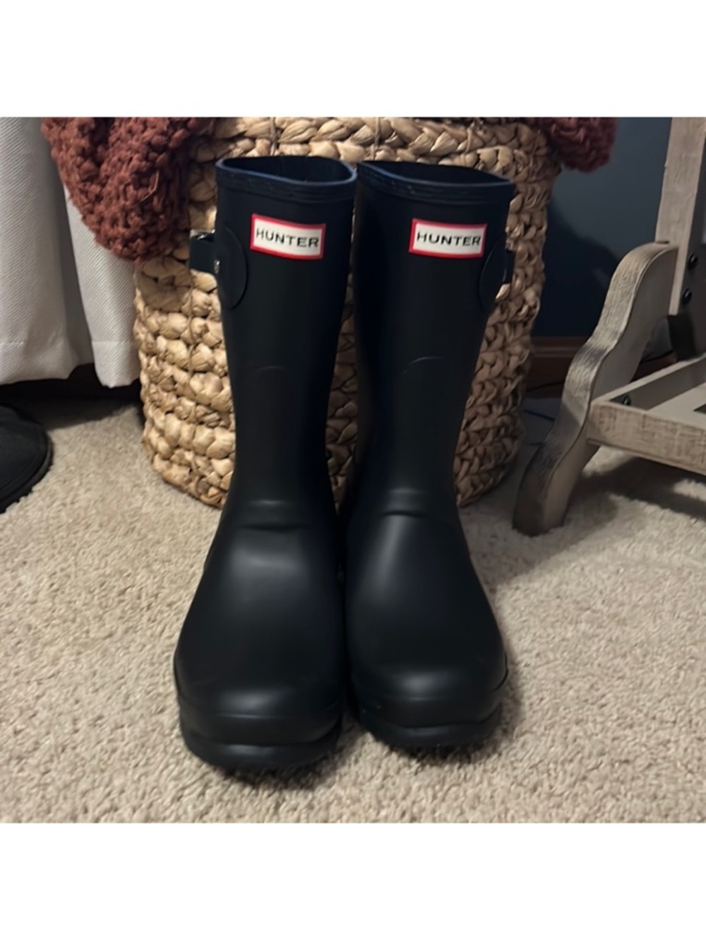 Basically brand new Hunter Rain Boots